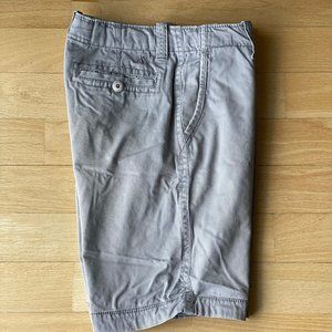 AEROPOSTALE FLAT FRONT CHINO SHORT 9"